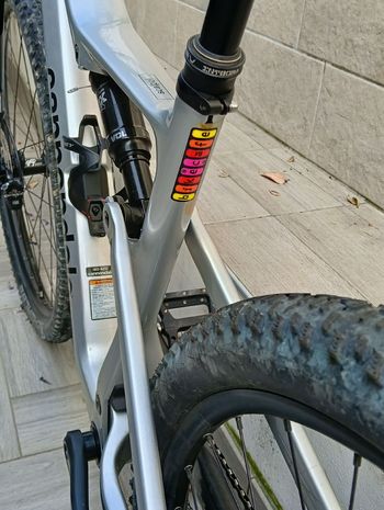 Used Cannondale Scalpel Carbon 3 2023 2023 Mountainbike, Light Gray, 29 — image 4 of 5