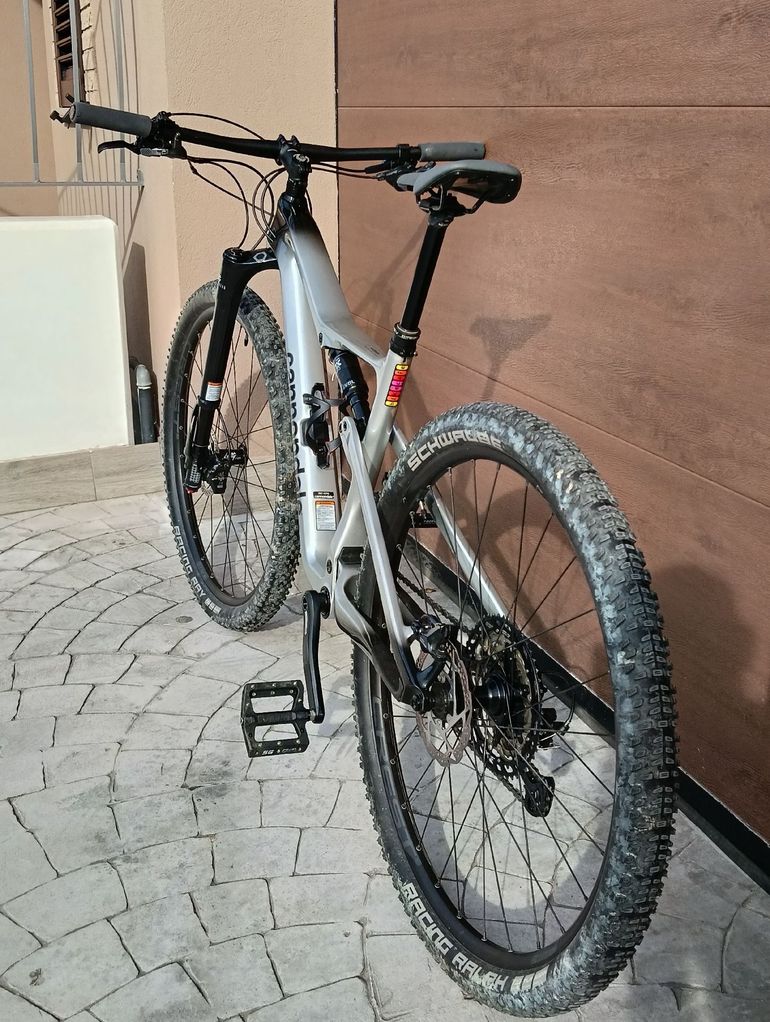 Used Cannondale Scalpel Carbon 3 2023 2023 Mountainbike, Light Gray, 29 — image 5 of 5