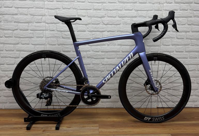 Used Specialized Tarmac SL8 Expert - SRAM Rival AXS 2024 2024 Road & Gravel, Purple — image 1 of 6