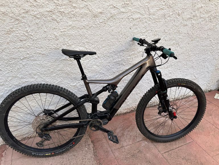 Used Orbea RISE H15 2022 2022 Mountainbike, Grigio chiaro — image 1 of 7