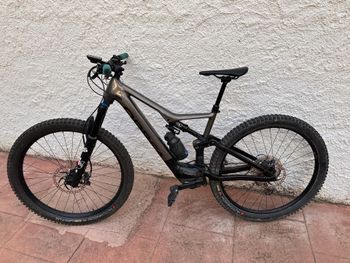 Used Orbea RISE H15 2022 2022 Mountainbike, Grigio chiaro — image 2 of 7