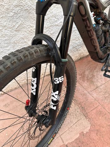 Used Orbea RISE H15 2022 2022 Mountainbike, Grigio chiaro — image 6 of 7