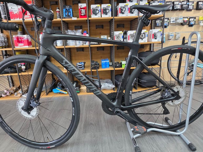 Used Specialized Roubaix Expert 2021 2021 Road & Gravel, Black — image 2 of 4