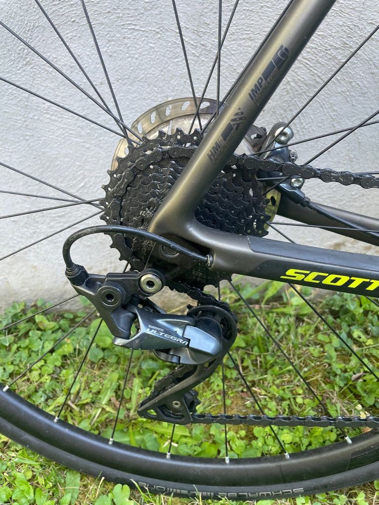 Used Scott Scott Addict 10 Disc 2021 Road & Gravel, Green — image 3 of 14