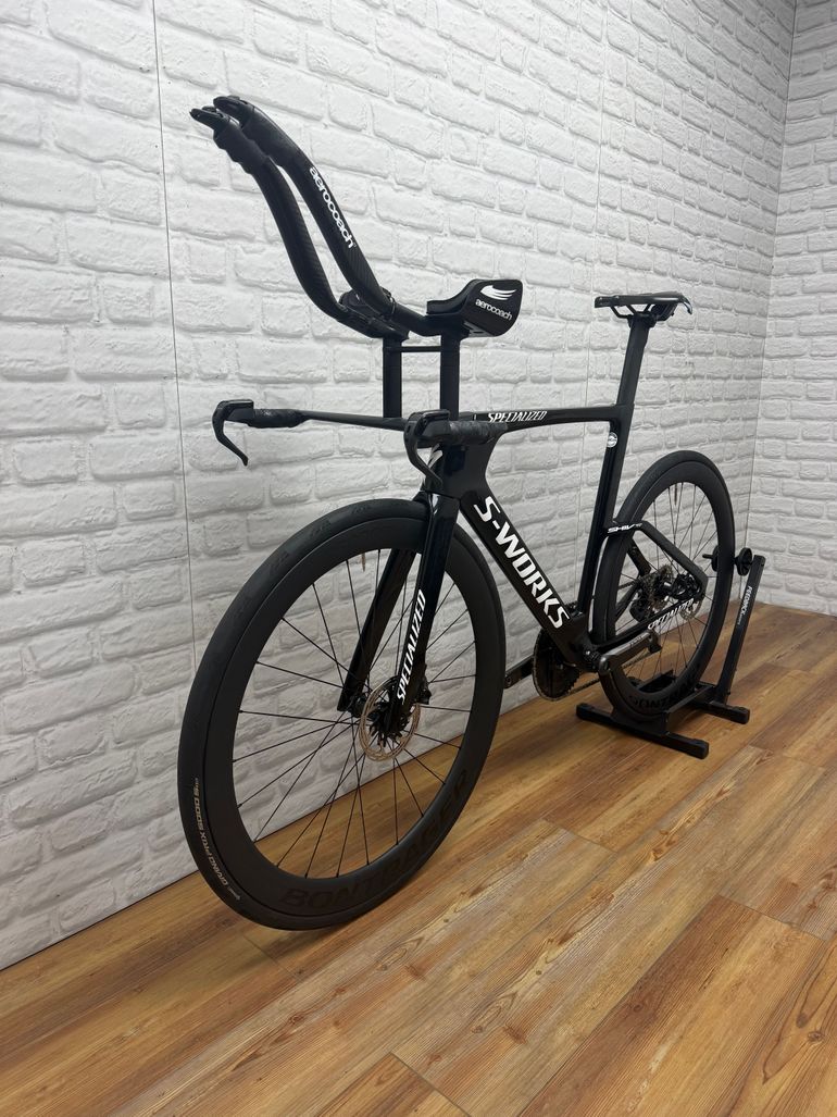 Used Specialized S-Works Shiv TT Disc Module - FACT 11r Carbon 2025 2025 Road & Gravel, Black — image 5 of 7