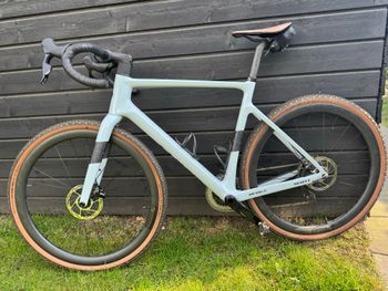 Used Scott Addict Gravel 20 2024 2024 Road & Gravel, Blue — image 2 of 5