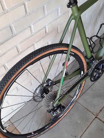 Used Brixia Brixia Custom Shimano GRX 2024 Road & Gravel, Green — image 3 of 6
