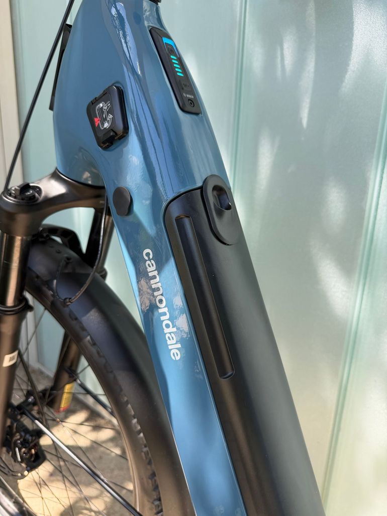 Used Cannondale Tesoro Shimano CUES Di2 2025 Mountainbike, Blue — image 15 of 24