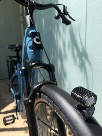 Used Cannondale Tesoro Shimano CUES Di2 2025 Mountainbike, Blue — image 22 of 24
