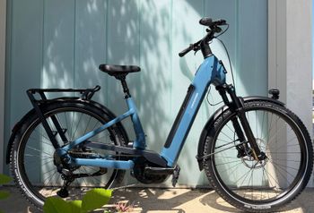 Used Cannondale Tesoro Shimano CUES Di2 2025 Mountainbike, Blue — image 16 of 24