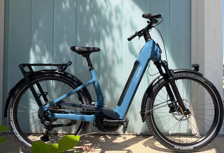 Used Cannondale Tesoro Shimano CUES Di2 2025 Mountainbike, Blue — image 16 of 24
