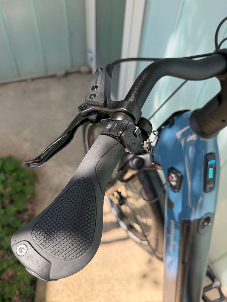 Used Cannondale Tesoro Shimano CUES Di2 2025 Mountainbike, Blue — image 13 of 24