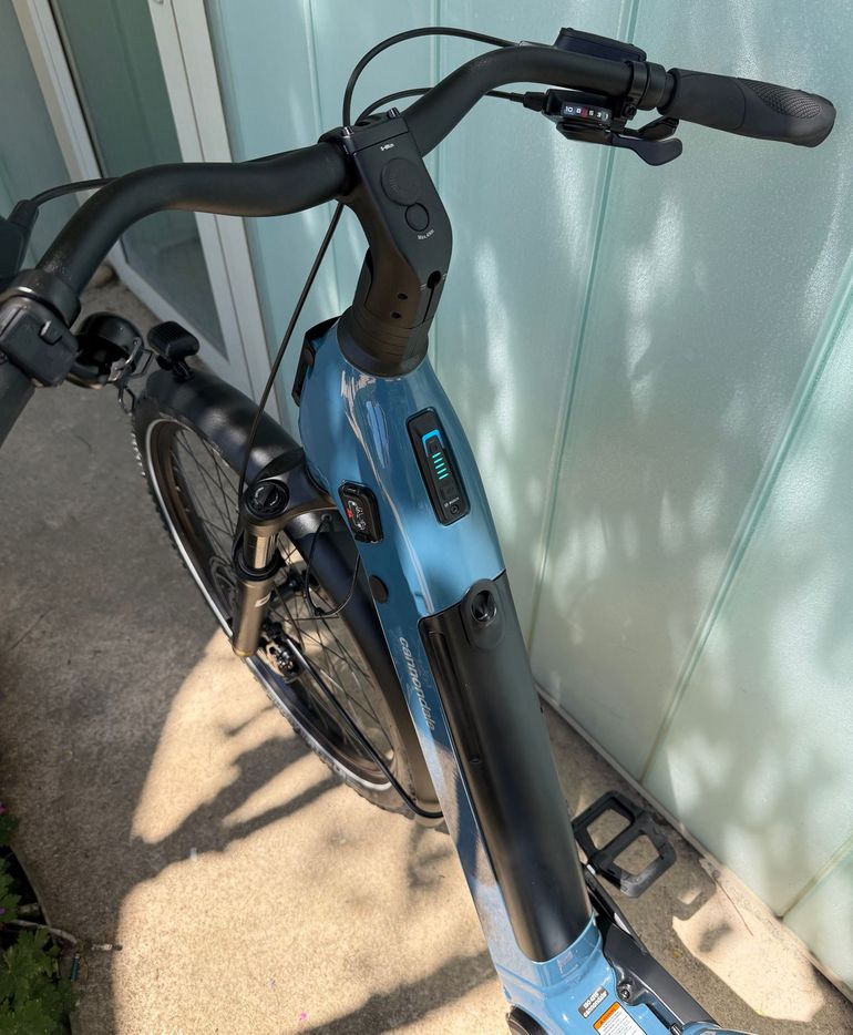 Used Cannondale Tesoro Shimano CUES Di2 2025 Mountainbike, Blue — image 6 of 24