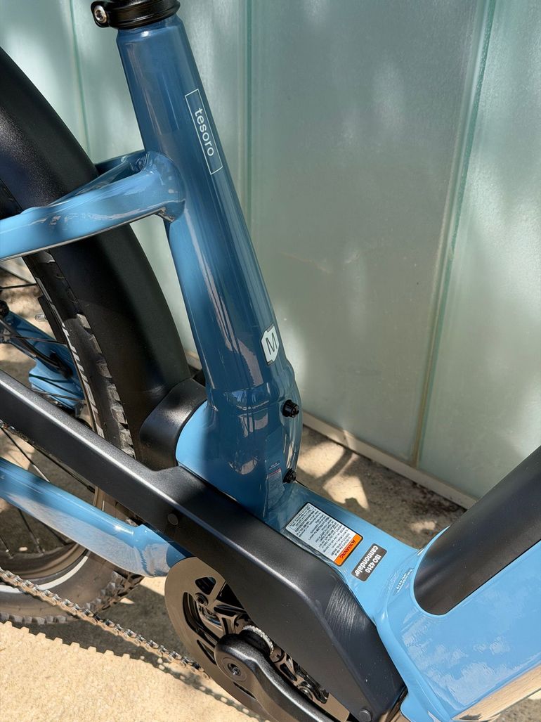 Used Cannondale Tesoro Shimano CUES Di2 2025 Mountainbike, Blue — image 18 of 24