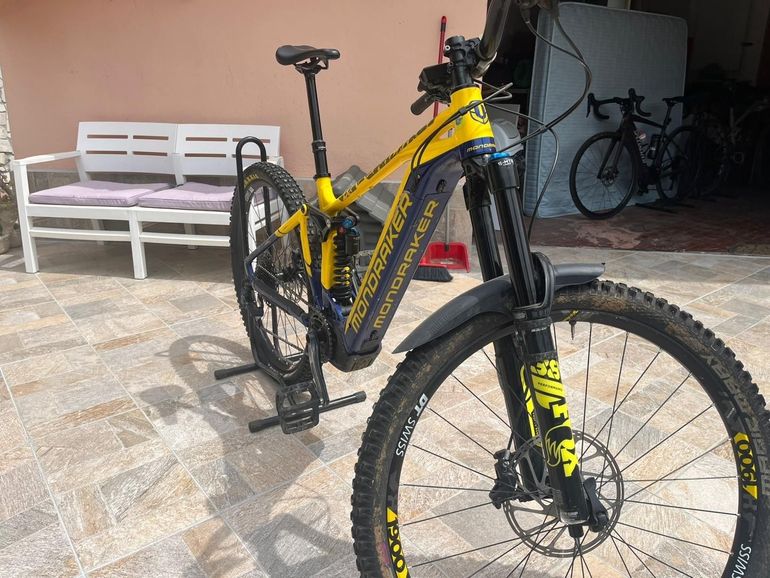 Used Mondraker Level R 2021 2021 Mountainbike, Azul — image 4 of 6