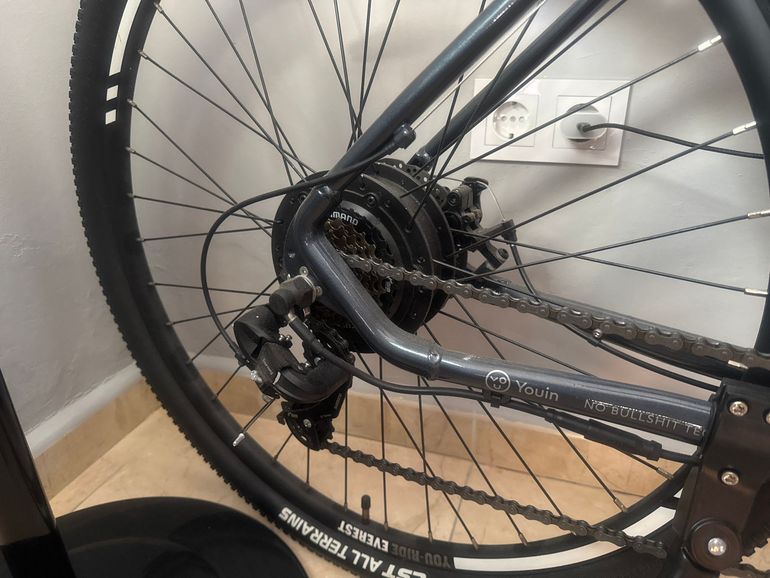 Used Youin Youin Custom Shimano GRX 2023 Mountainbike, Grigio chiaro — image 3 of 4
