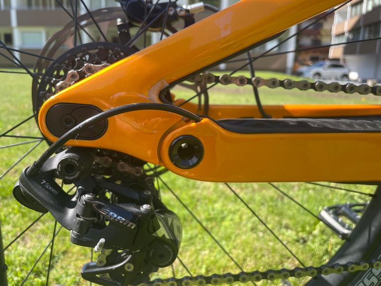 Used Scott Gambler 900 Tuned 2020 2020 Mountainbike, Orange, 29 — image 7 of 8