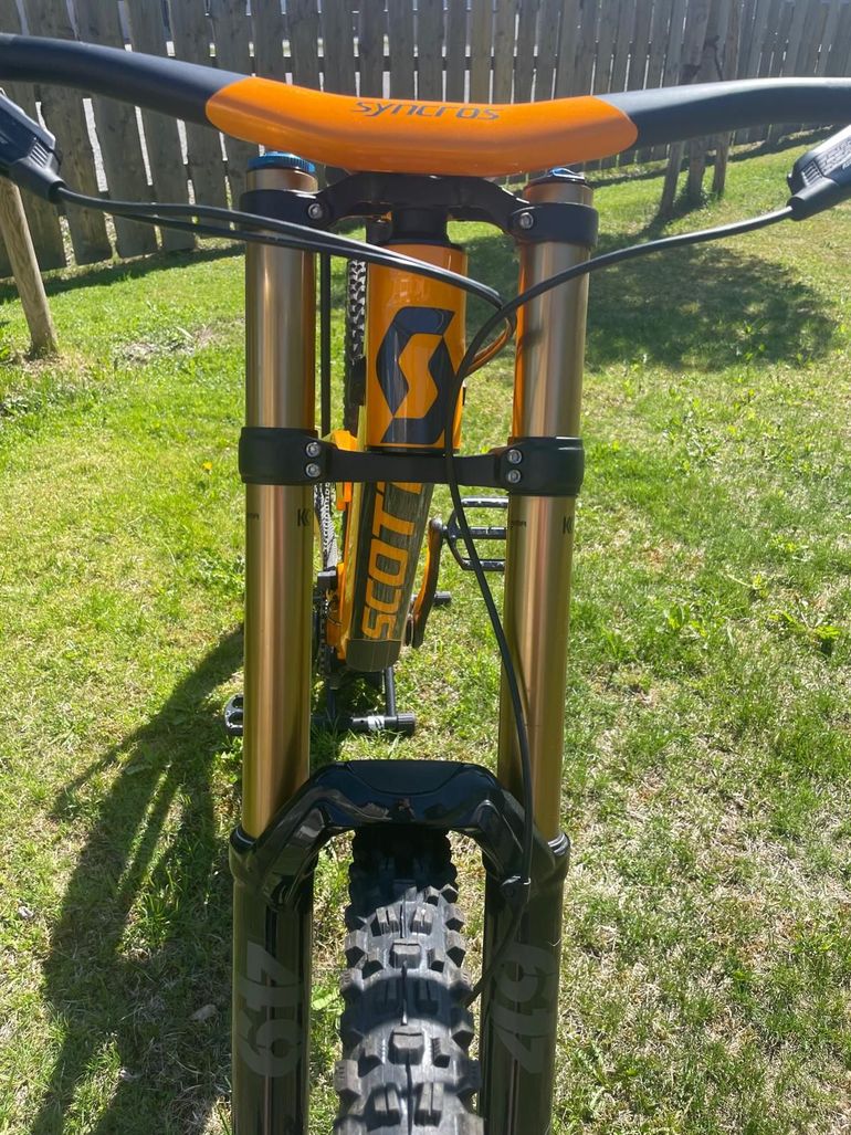 Used Scott Gambler 900 Tuned 2020 2020 Mountainbike, Orange, 29 — image 4 of 8