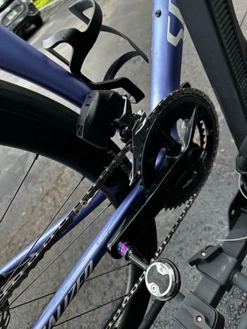 Used Specialized Tarmac SL8 Expert 2024 2024 Road & Gravel, Purple — image 4 of 10