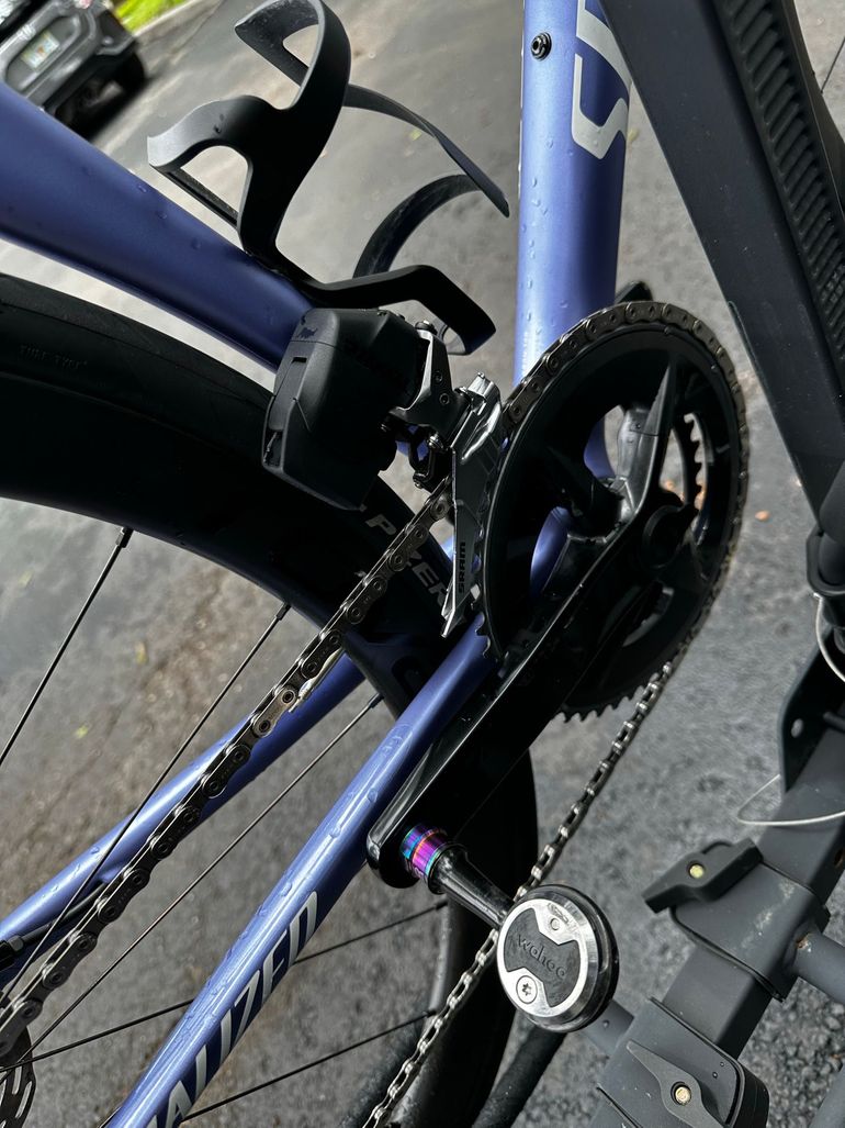Used Specialized Tarmac SL8 Expert 2024 2024 Road & Gravel, Purple — image 4 of 10
