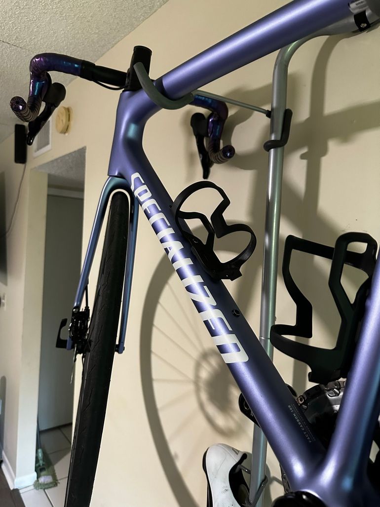 Used Specialized Tarmac SL8 Expert 2024 2024 Road & Gravel, Purple — image 1 of 6
