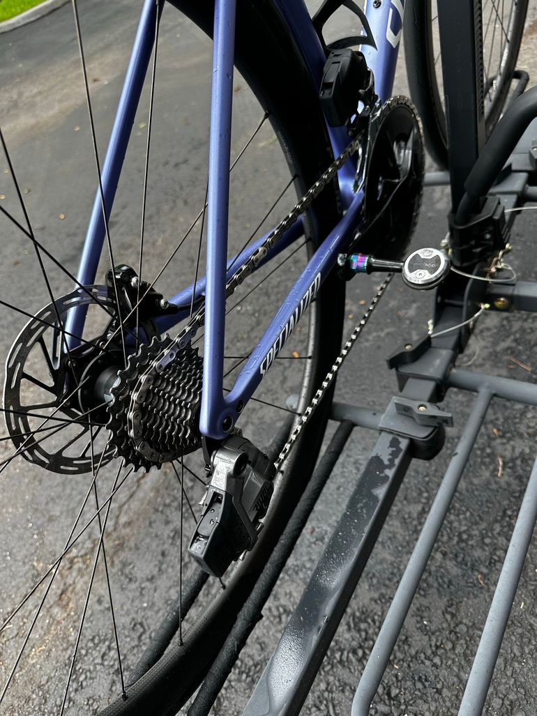 Used Specialized Tarmac SL8 Expert 2024 2024 Road & Gravel, Purple — image 5 of 10