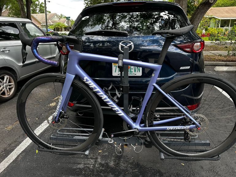 Used Specialized Tarmac SL8 Expert 2024 2024 Road & Gravel, Purple — image 8 of 10