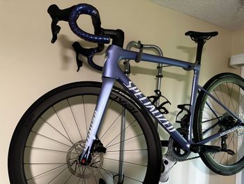 Used Specialized Tarmac SL8 Expert 2024 2024 Road & Gravel, Purple — image 5 of 6