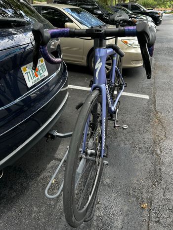 Used Specialized Tarmac SL8 Expert 2024 2024 Road & Gravel, Purple — image 9 of 10
