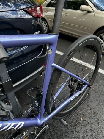 Used Specialized Tarmac SL8 Expert 2024 2024 Road & Gravel, Purple — image 10 of 10