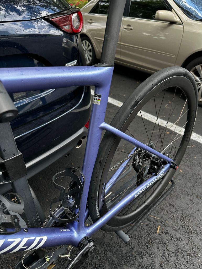 Used Specialized Tarmac SL8 Expert 2024 2024 Road & Gravel, Purple — image 10 of 10