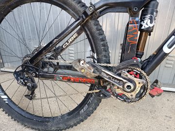Used CUBE Two15 SRAM X01 DH 2020 Mountainbike, Black — image 6 of 6