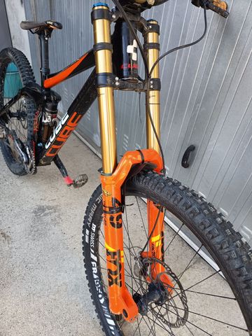 Used CUBE Two15 SRAM X01 DH 2020 Mountainbike, Black — image 5 of 6