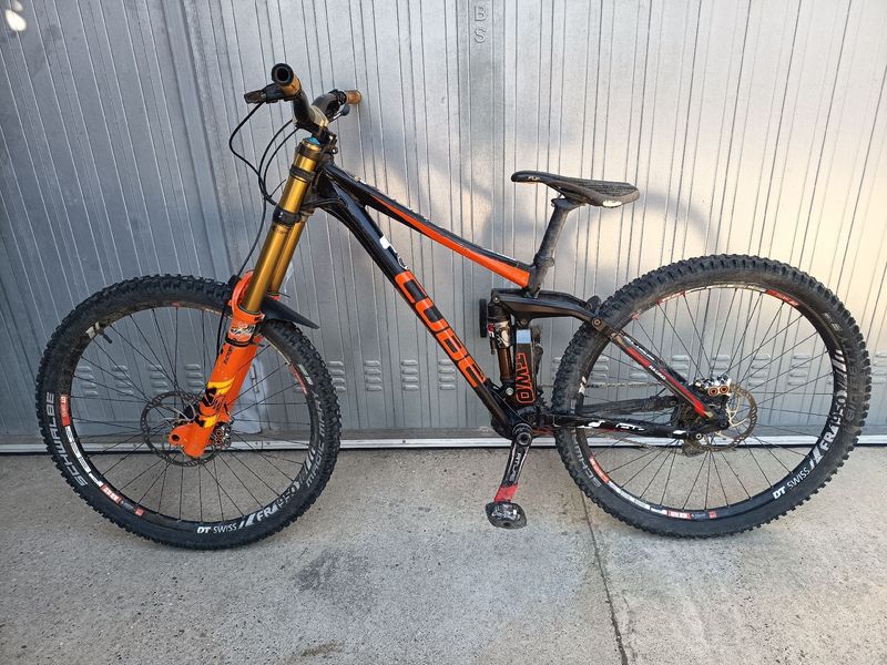 Used CUBE Two15 SRAM X01 DH 2020 Mountainbike, Black — image 2 of 6