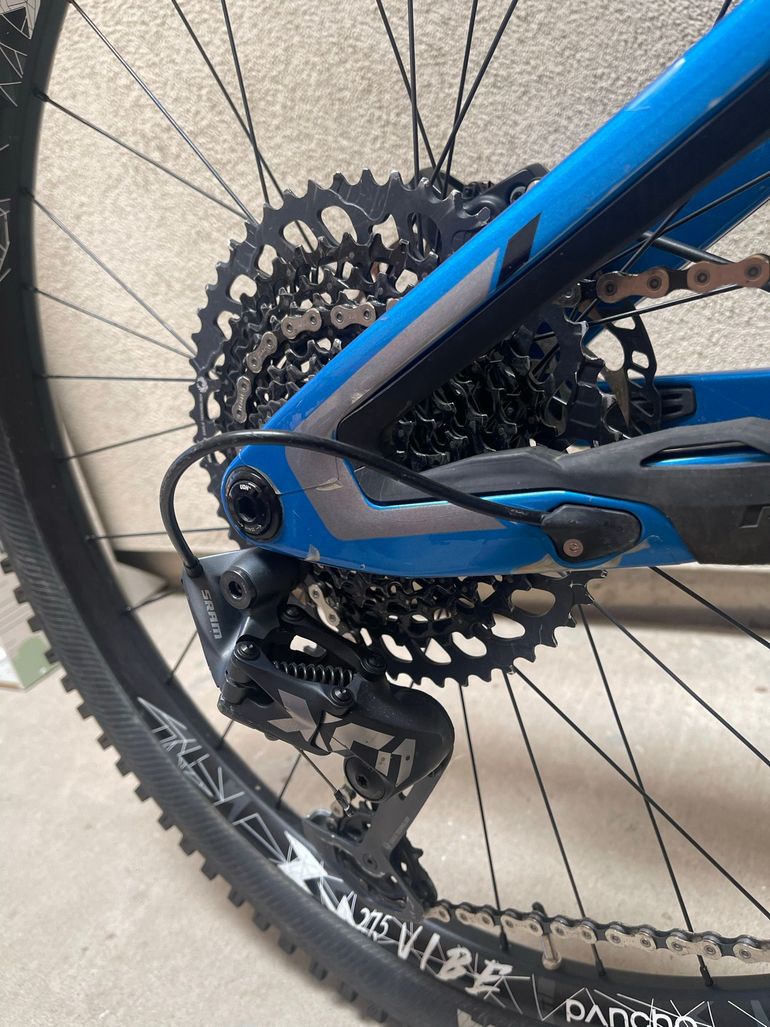 Used Pivot SWITCHBLADE Ride X01 Special 2023 2023 Mountainbike, Blue, 29 — image 7 of 16