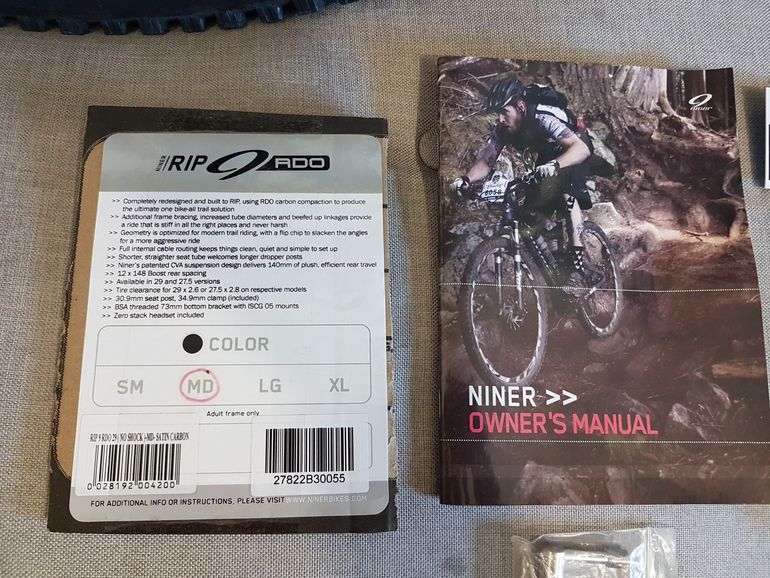Used Niner NINER RIP 9 RDO GX Eagle FOX Factory DT SWISS F535  FSA I29 Carbon 2023 Mountainbike, Black — image 55 of 61