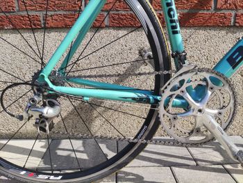 Used Bianchi Bianchi SL3 Lite Alloy RC Ultegra 2010 Road & Gravel, Green — image 14 of 15