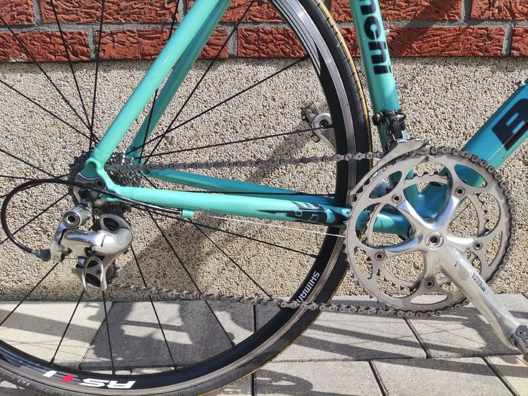 Used Bianchi Bianchi SL3 Lite Alloy RC Ultegra 2010 Road & Gravel, Green — image 14 of 15