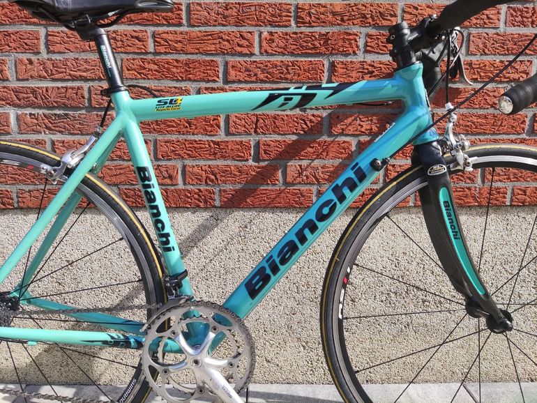 Used Bianchi Bianchi SL3 Lite Alloy RC Ultegra 2010 Road & Gravel, Green — image 13 of 15