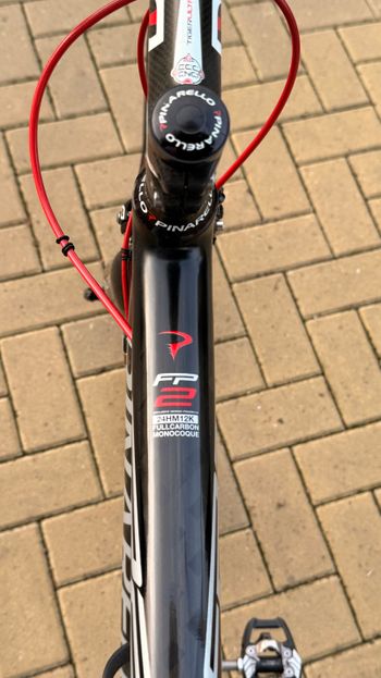 Used Pinarello FP Quattro Easy-Fit Force / Rival Bike 2013 2013 Road & Gravel, Nero — image 7 of 8