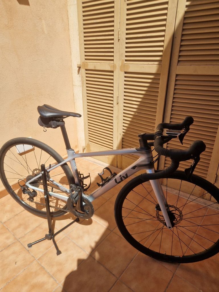 Used Liv Langma, Advanced 2 Disc 2021 2021 Road & Gravel, Light Gray — image 1 of 7