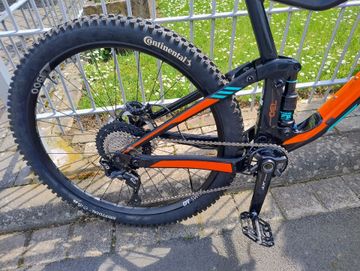 Used Scott Genius 730 2018 2018 Mountainbike, Orange, 27.5 — image 3 of 9
