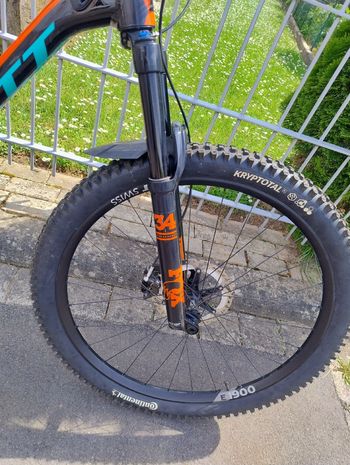 Used Scott Genius 730 2018 2018 Mountainbike, Orange, 27.5 — image 5 of 9