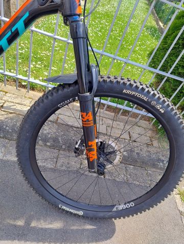 Used Scott Genius 730 2018 2018 Mountainbike, Orange, 27.5 — image 5 of 9