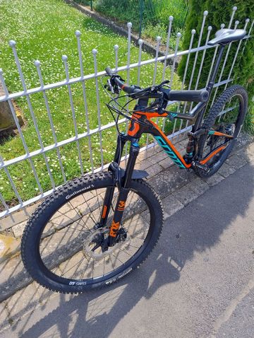 Used Scott Genius 730 2018 2018 Mountainbike, Orange, 27.5 — image 7 of 9
