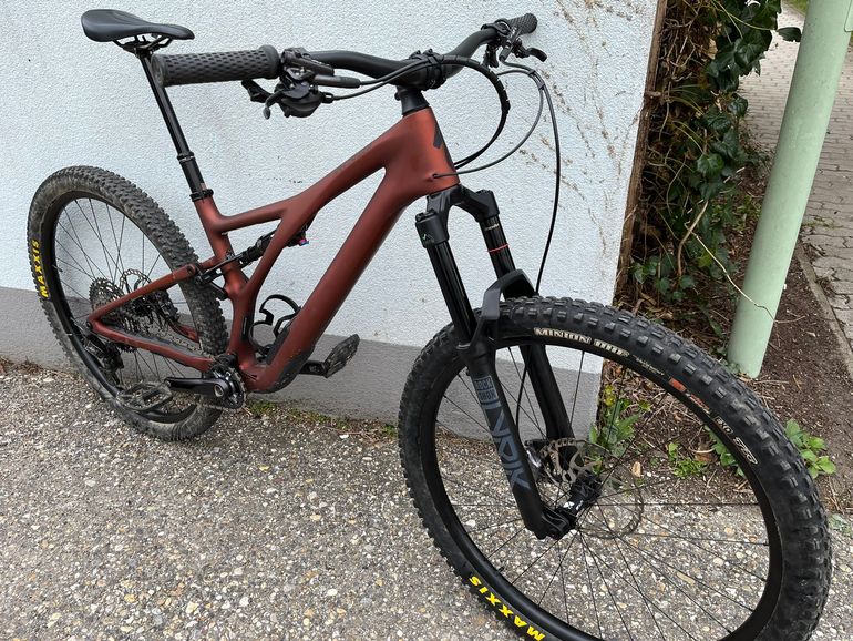 Used Specialized Specialized Stumpjumper Carbon, S4, 2024, Custom XT 2024 Mountainbike, Orange — image 1 of 39