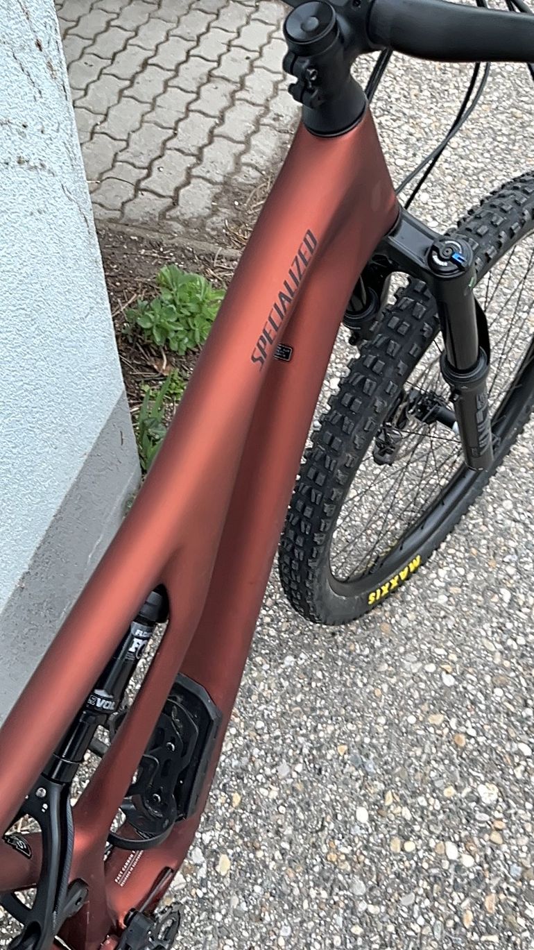 Used Specialized Specialized Stumpjumper Carbon, S4, 2024, Custom XT 2024 Mountainbike, Orange — image 4 of 39