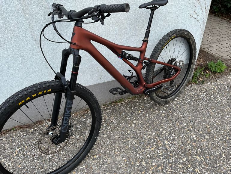 Used Specialized Specialized Stumpjumper Carbon, S4, 2024, Custom XT 2024 Mountainbike, Orange — image 17 of 39