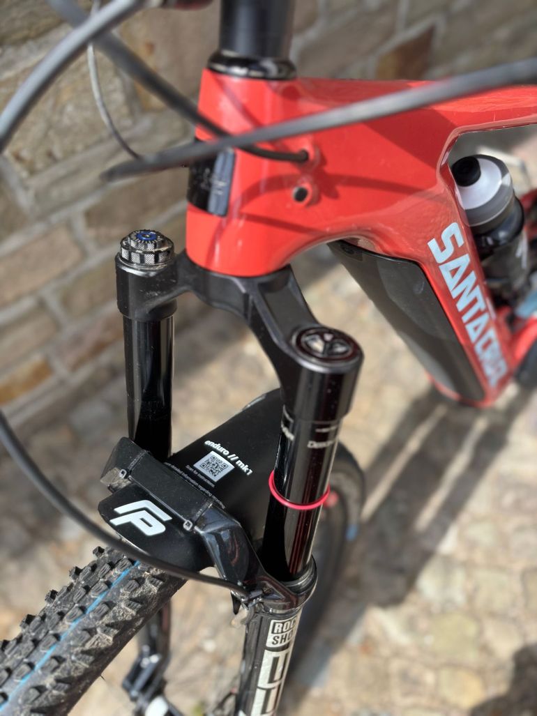 Used Santa Cruz HECKLER X0 AXS RSV 29 / Carbon CC 2024 2024 Mountainbike, Rot, 29, 27.5 — image 6 of 9