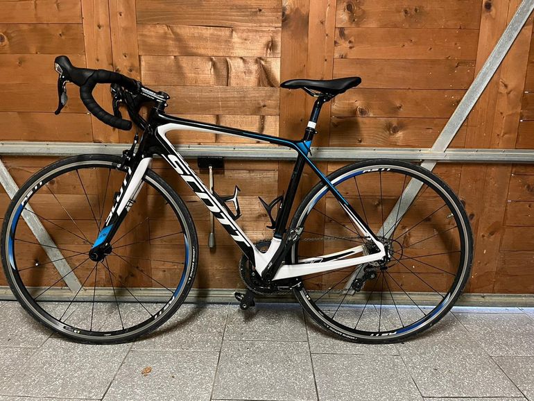 Used Scott Solace Shimano 105 2014 Road & Gravel, Blue — image 2 of 5